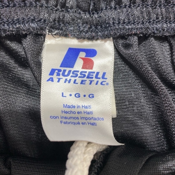 Russell Athletic Mens Shorts Sz L Black - Picture 8 of 8